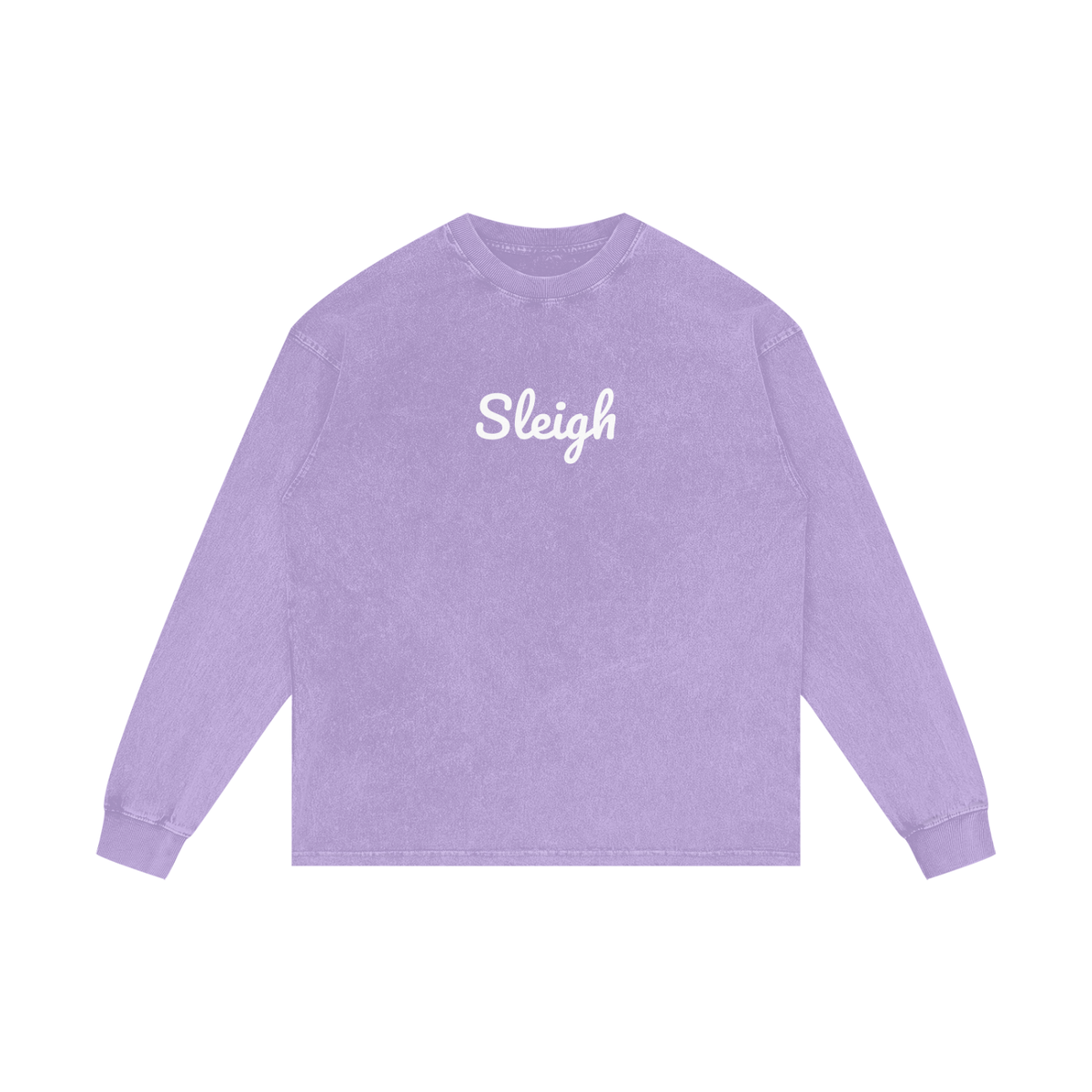 Acid Wash Oversize Long Sleeve T-Shirt
