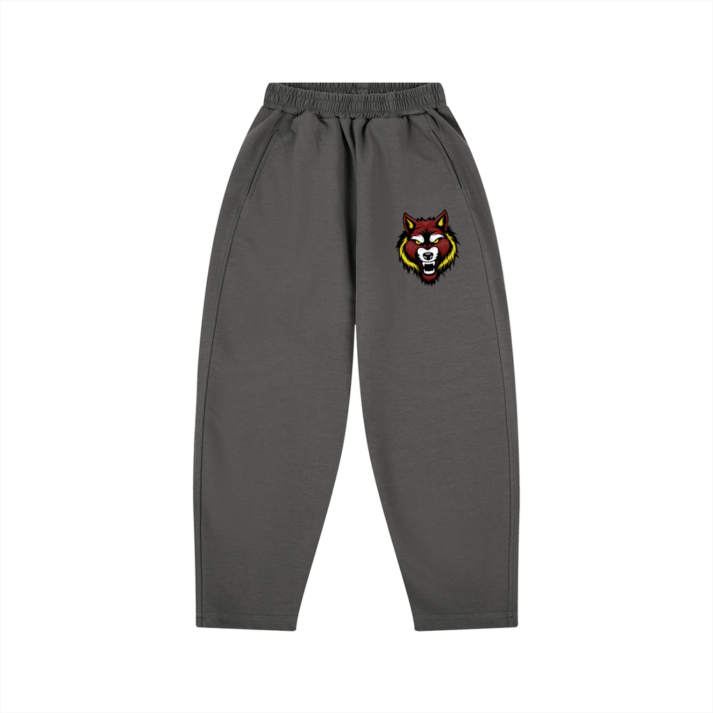 Kid's Loose Wide Leg Sweatpants "Name" on Back