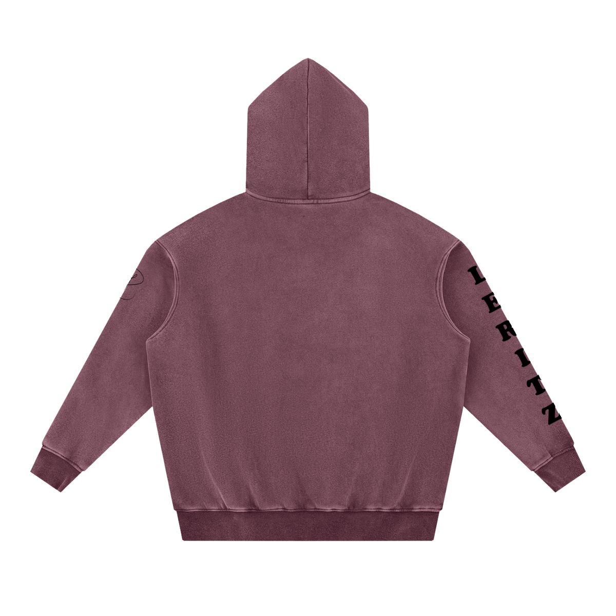 "Name" on Sleeve Hoodie