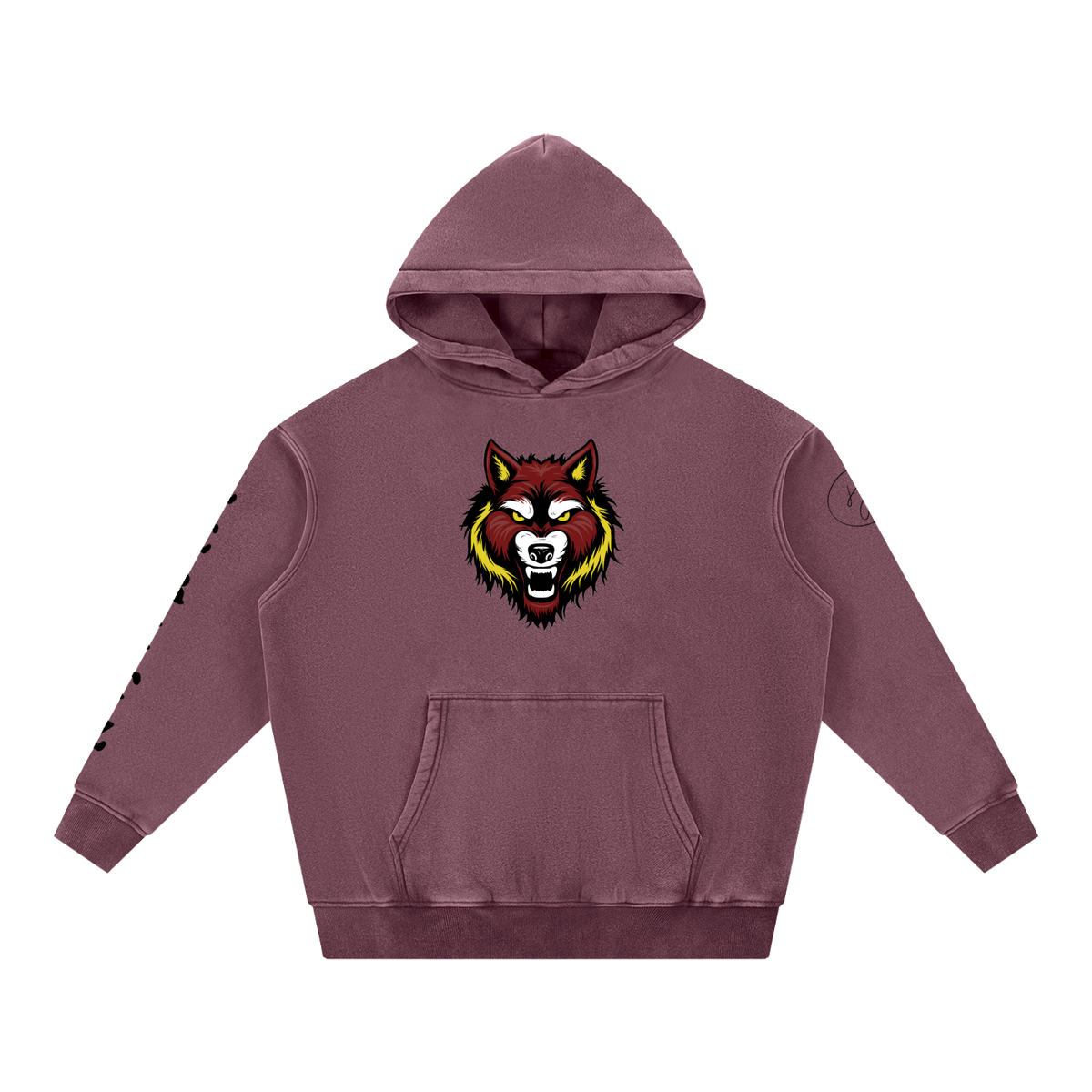 "Name" on Sleeve Hoodie