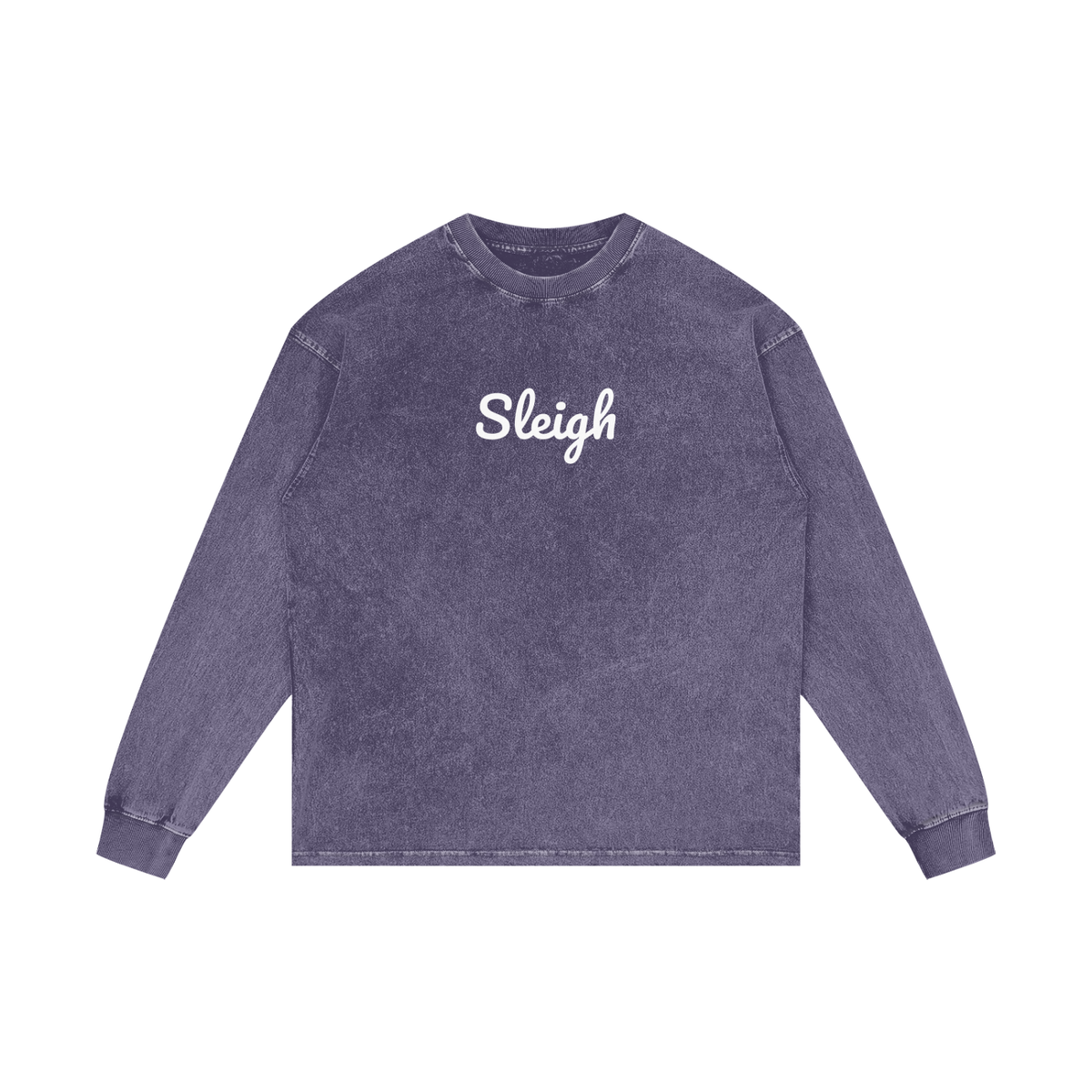Acid Wash Oversize Long Sleeve T-Shirt