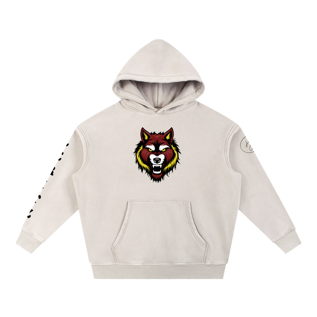 "Name" on Sleeve Hoodie