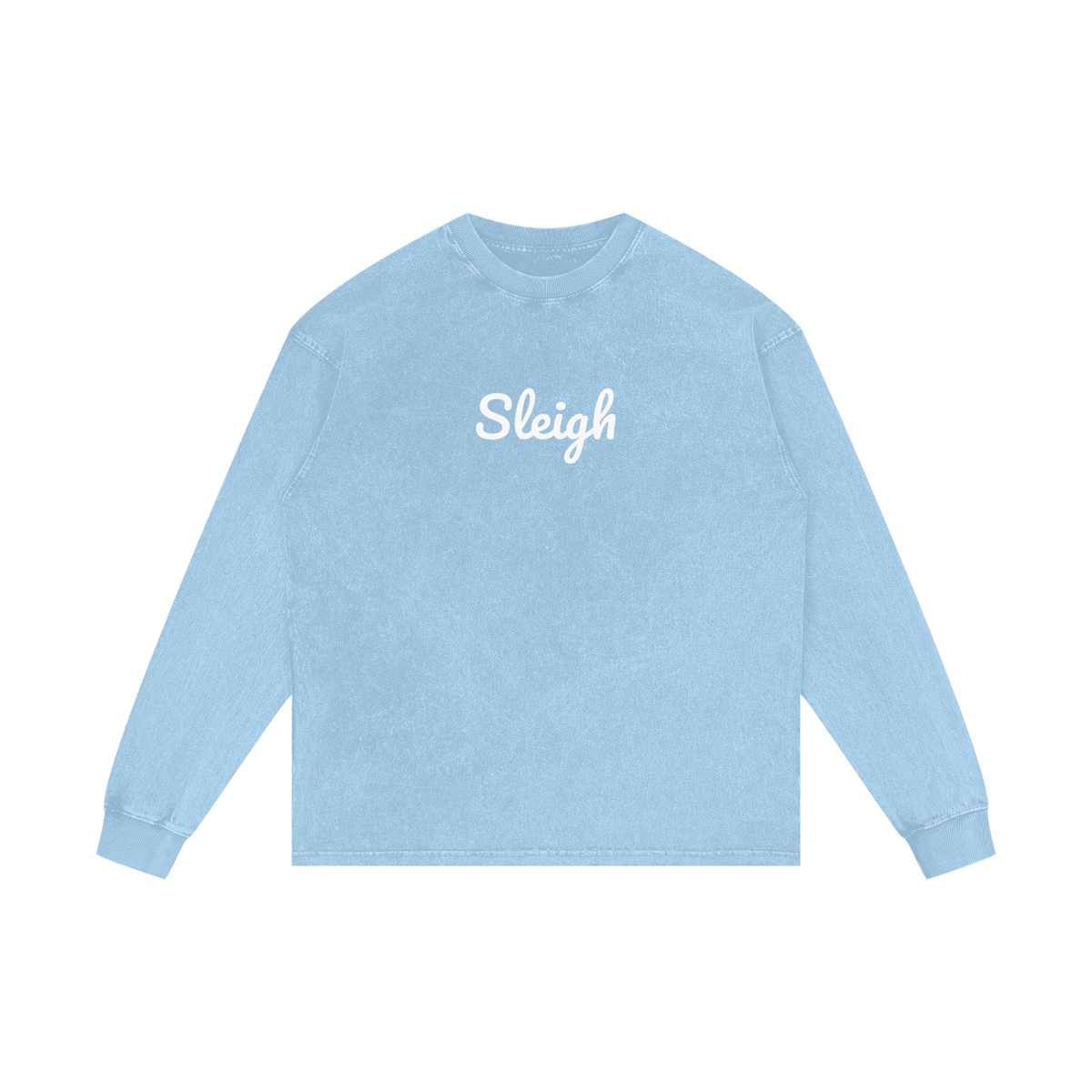 Acid Wash Oversize Long Sleeve T-Shirt