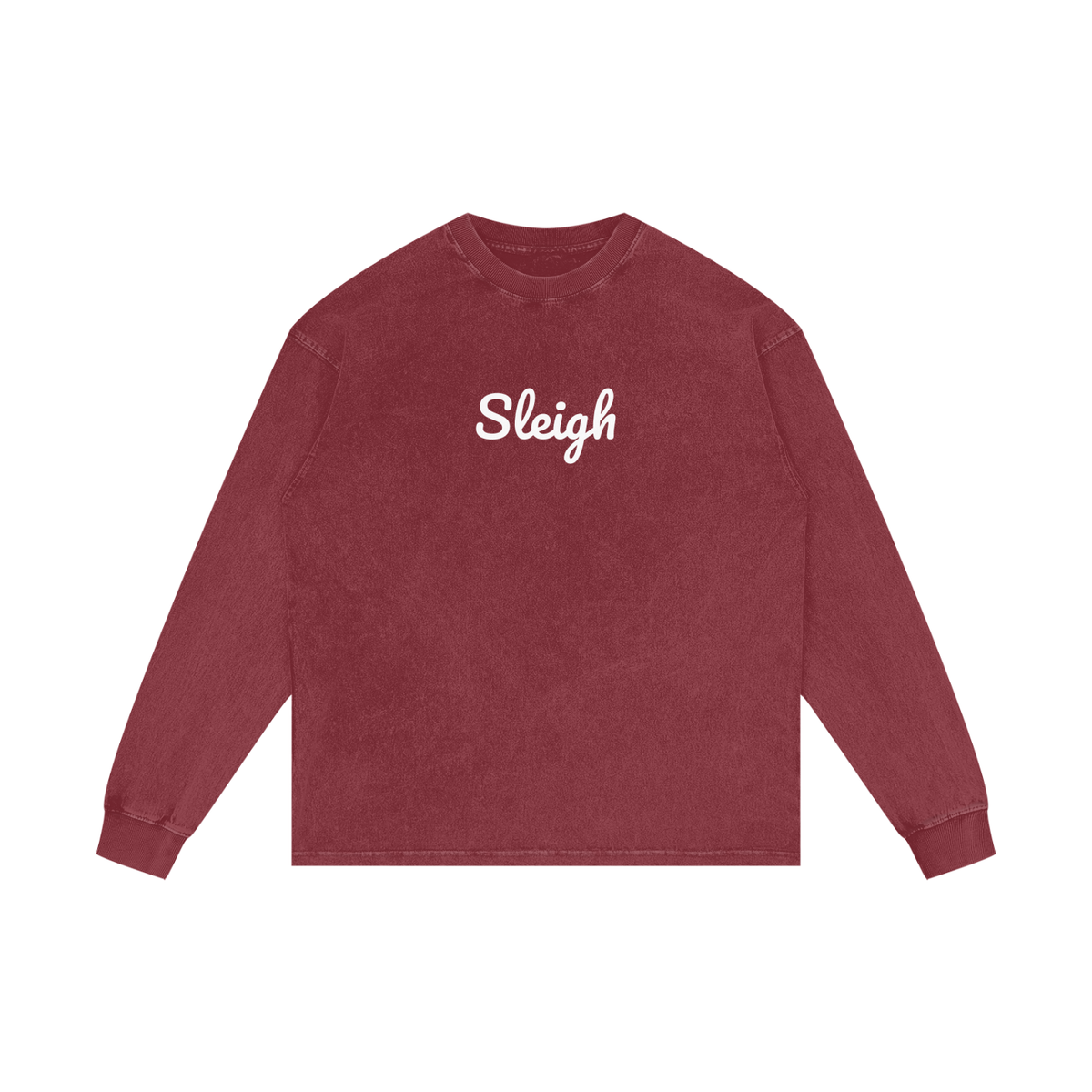 Acid Wash Oversize Long Sleeve T-Shirt
