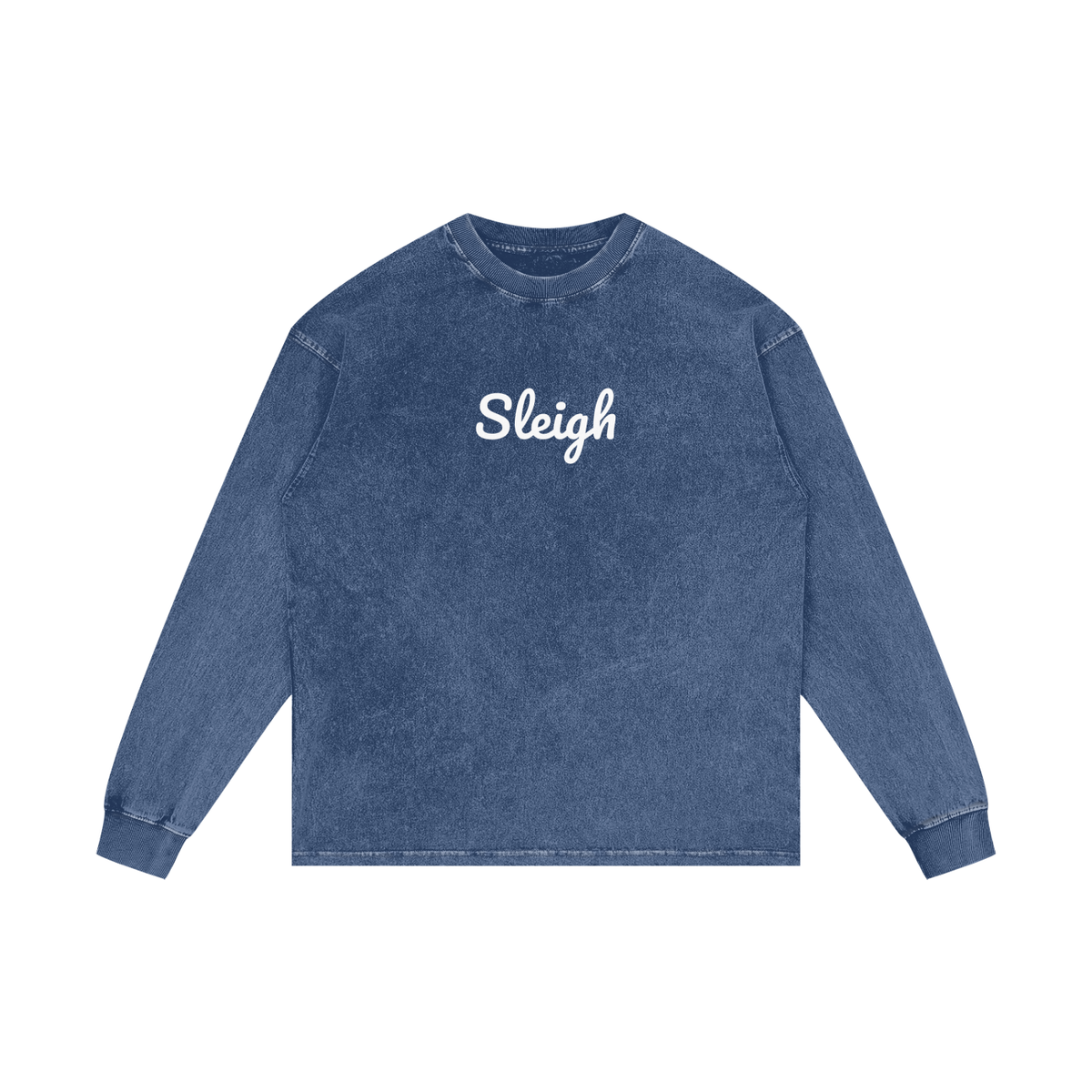 Acid Wash Oversize Long Sleeve T-Shirt