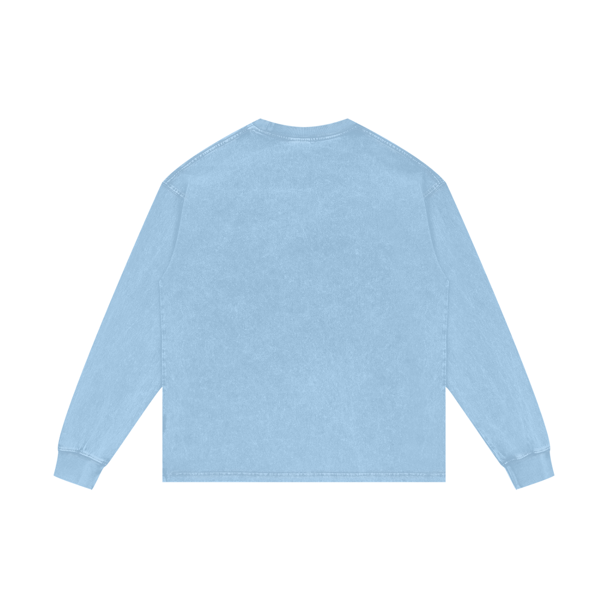 Acid Wash Oversize Long Sleeve T-Shirt