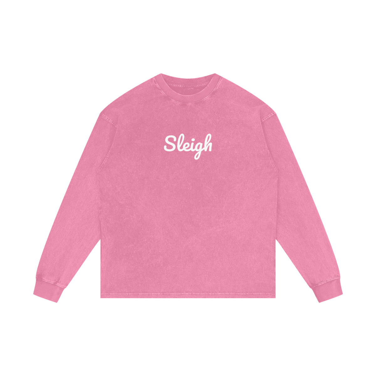 Acid Wash Oversize Long Sleeve T-Shirt