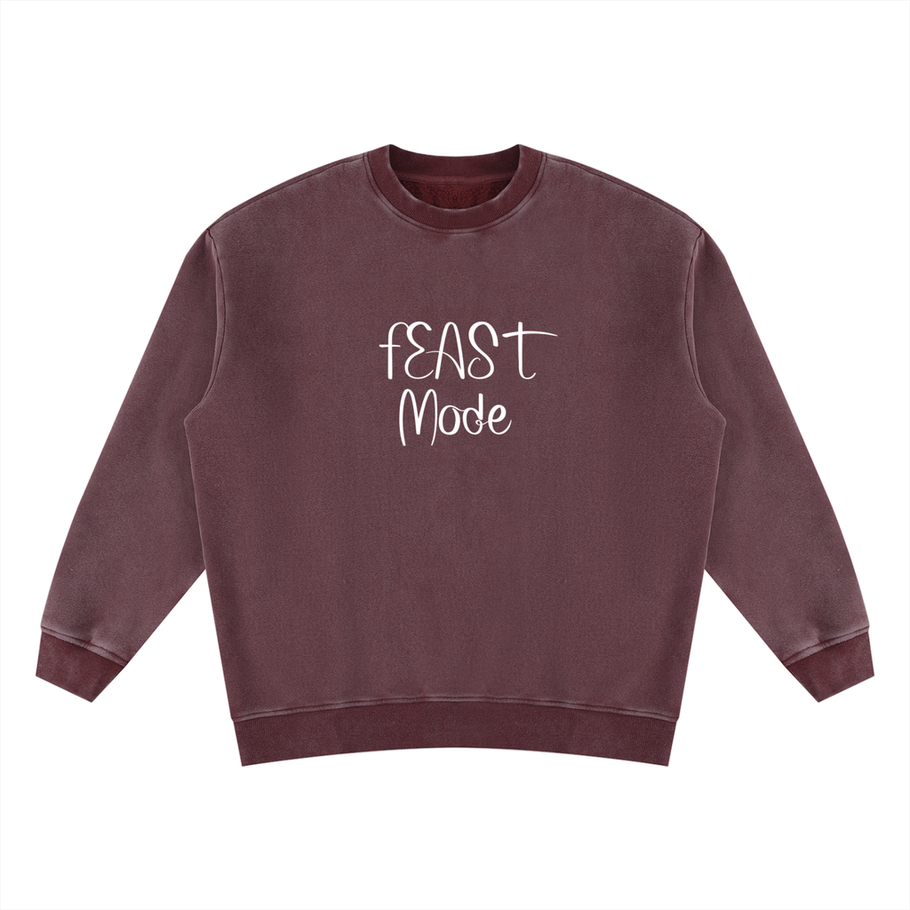 Unisex Vintage Wash Fleece Sweatshirt