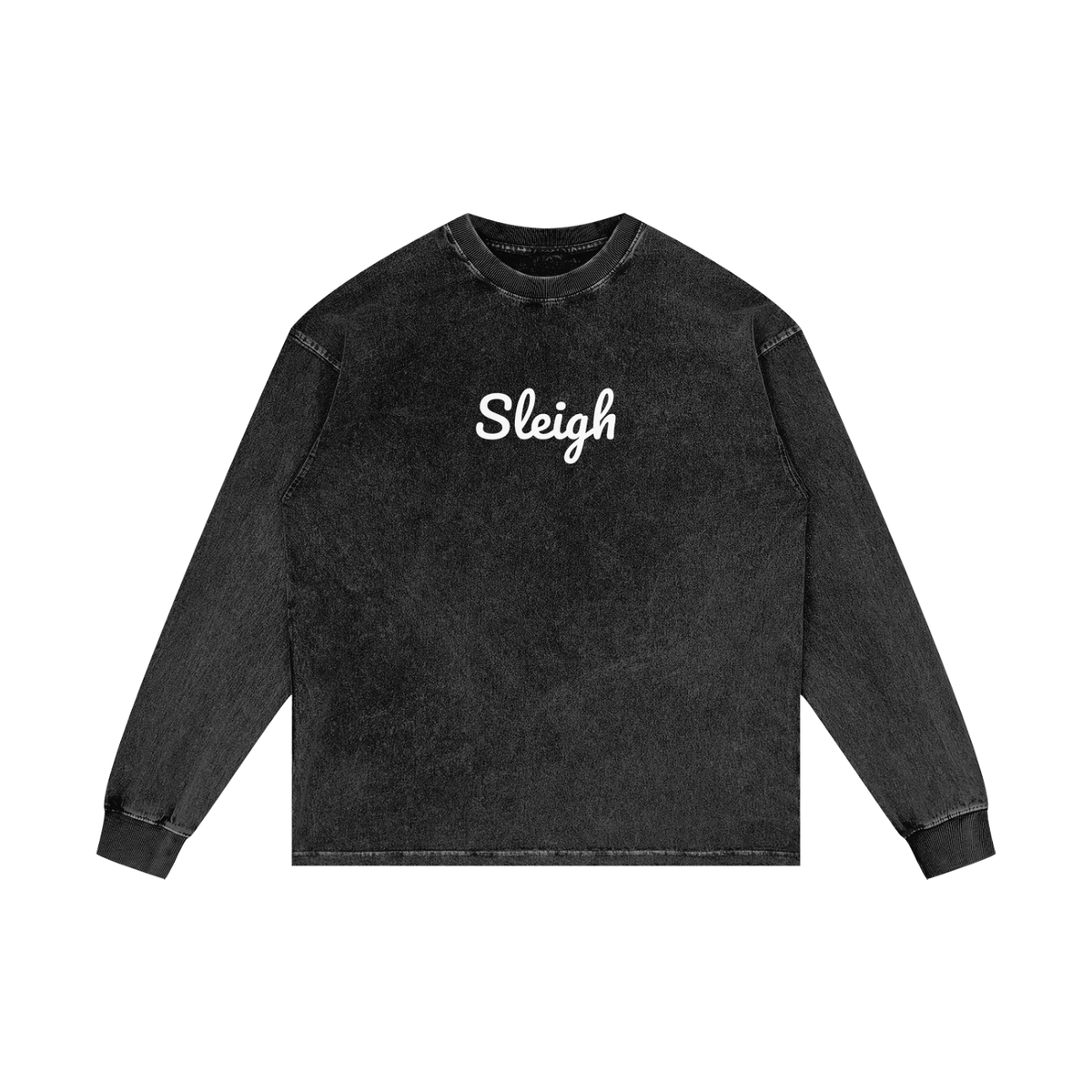 Acid Wash Oversize Long Sleeve T-Shirt
