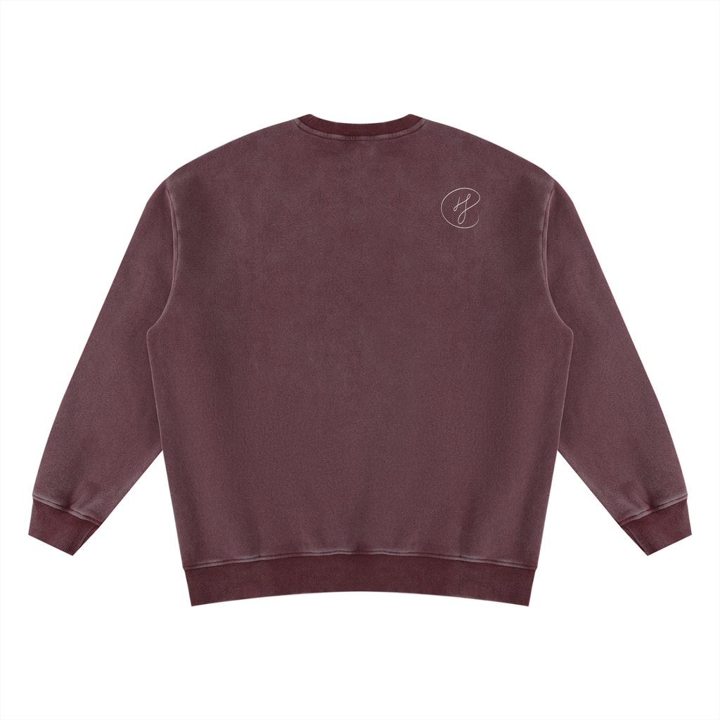 Unisex Vintage Wash Fleece Sweatshirt
