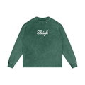 Acid Wash Oversize Long Sleeve T-Shirt