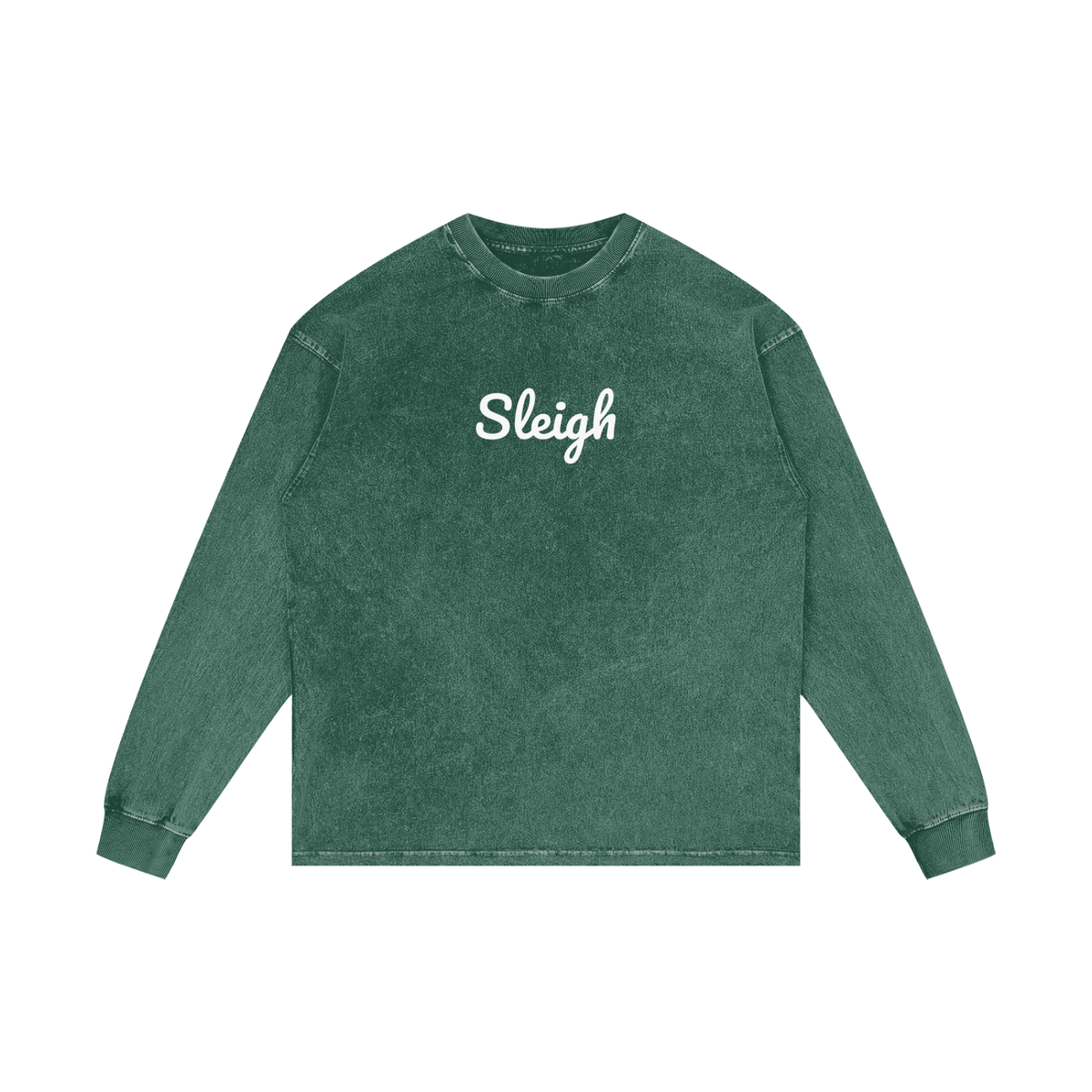 Acid Wash Oversize Long Sleeve T-Shirt