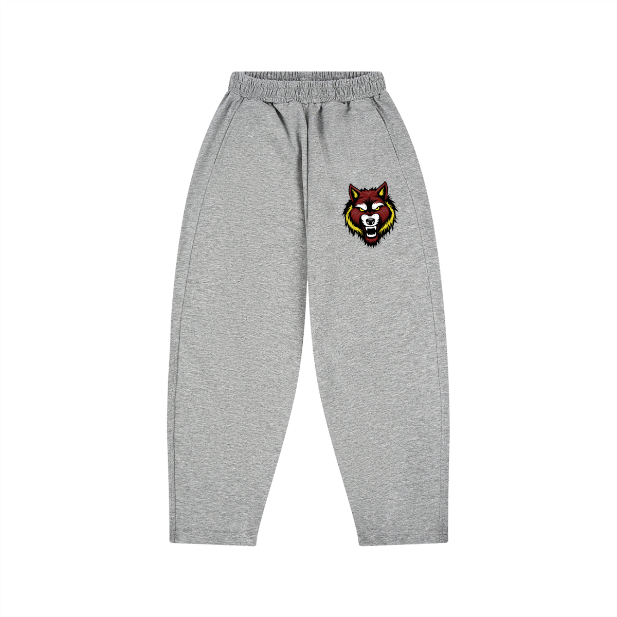 Kid's Loose Wide Leg Sweatpants "Name" on Back