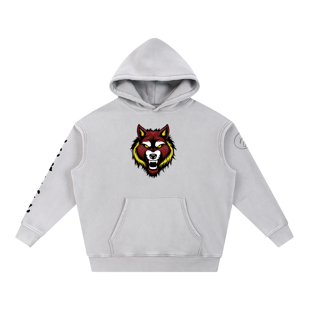 "Name" on Sleeve Hoodie